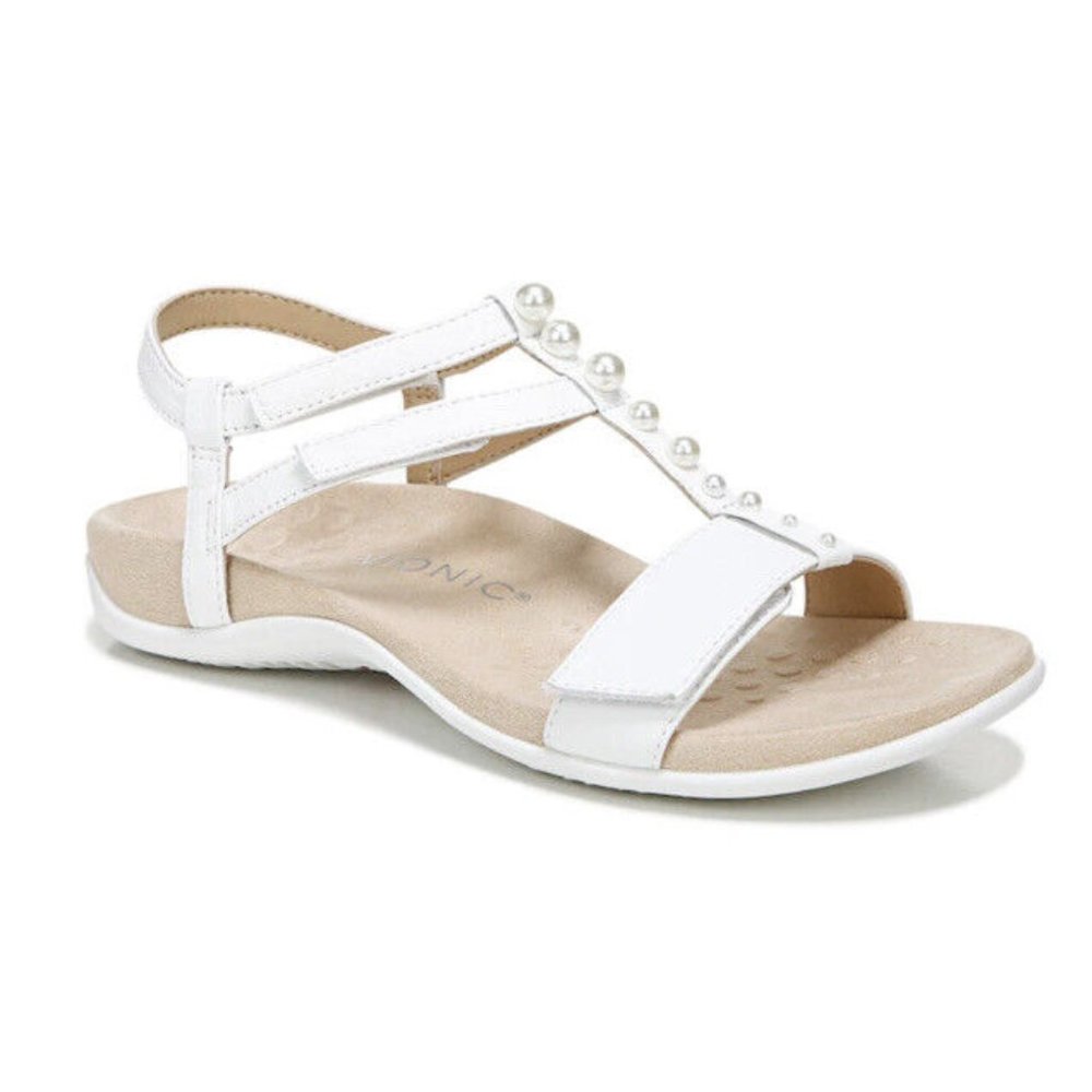 VIONIC REST MIKAH SANDAL Women’s White Size 7.5 Wide